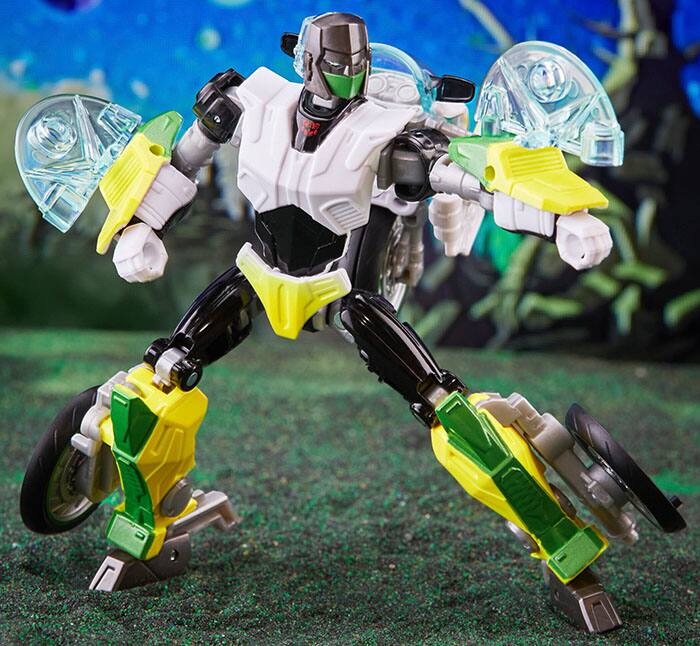 Alt View 6. Transformers - G2 Universe Laser Cycle Deluxe Class | Transformers: Legacy Evolution.