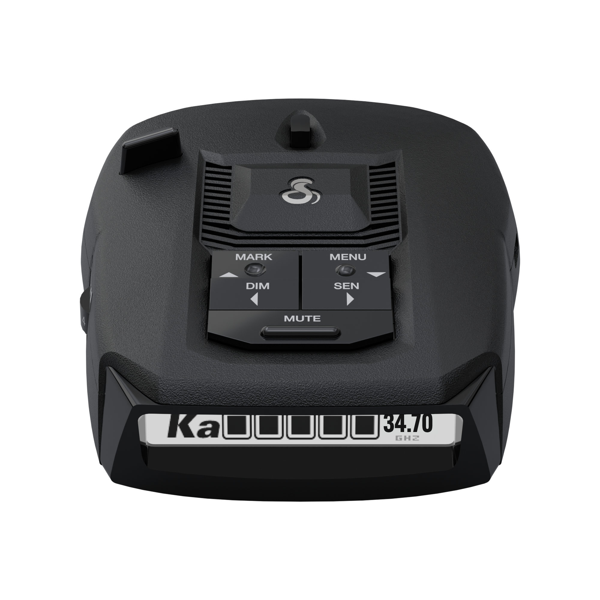 Cobra - RAD 490i Radar and Laser Detector, works with Apple CarPlay/Android Auto - Black
