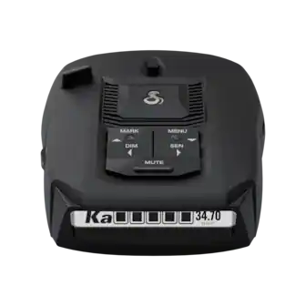 Cobra - RAD 490i Radar and Laser Detector, works with Apple CarPlay/Android Auto - Black