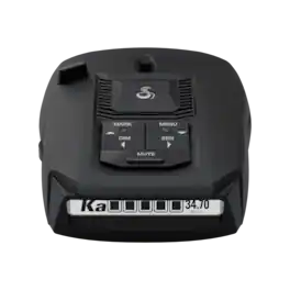 Cobra - RAD 490i Radar and Laser Detector, works with Apple CarPlay/Android Auto - Black
