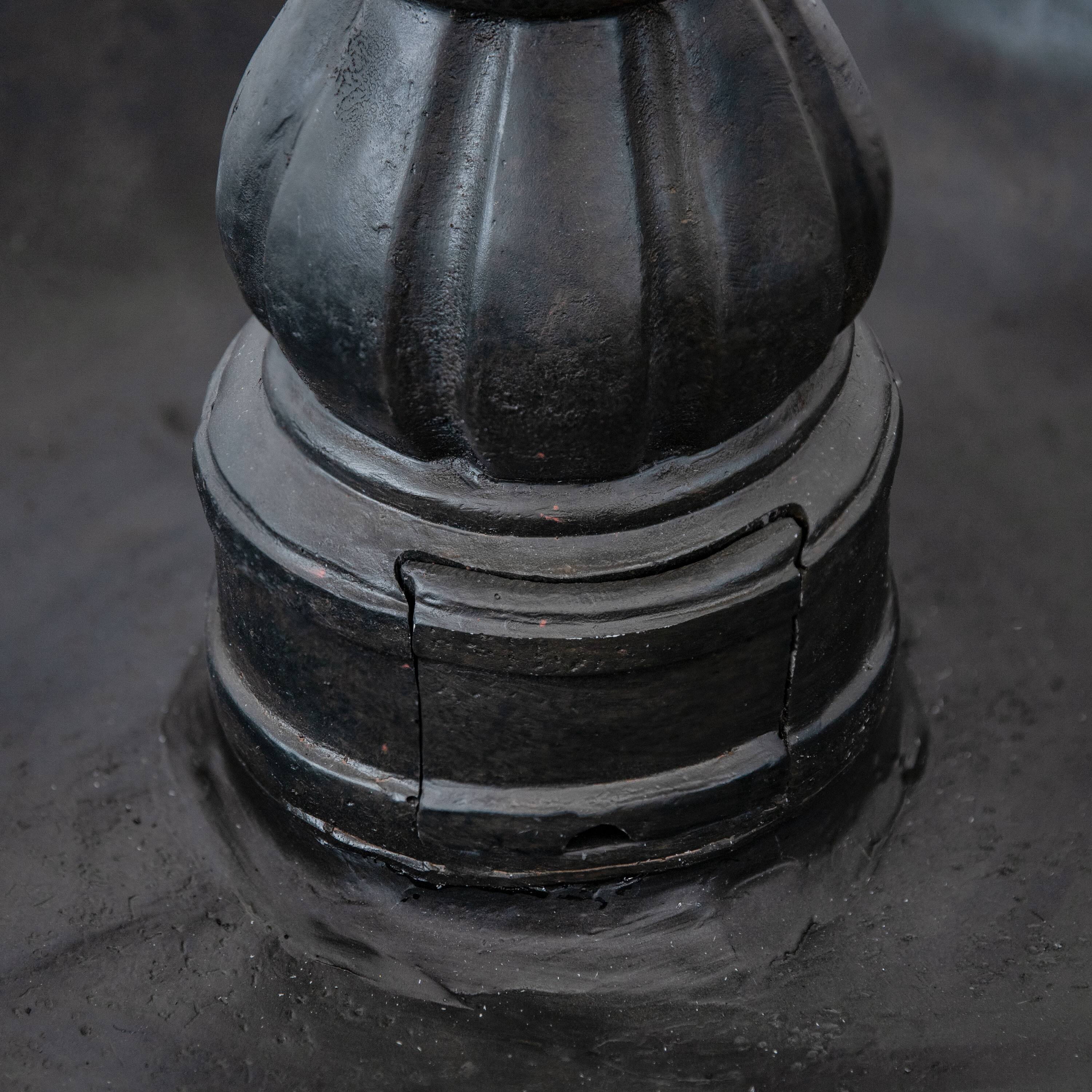 Alt View 7. Sunnydaze - Welcome Fiberglass Outdoor 3-Tier Water Fountain - Deep Espresso.