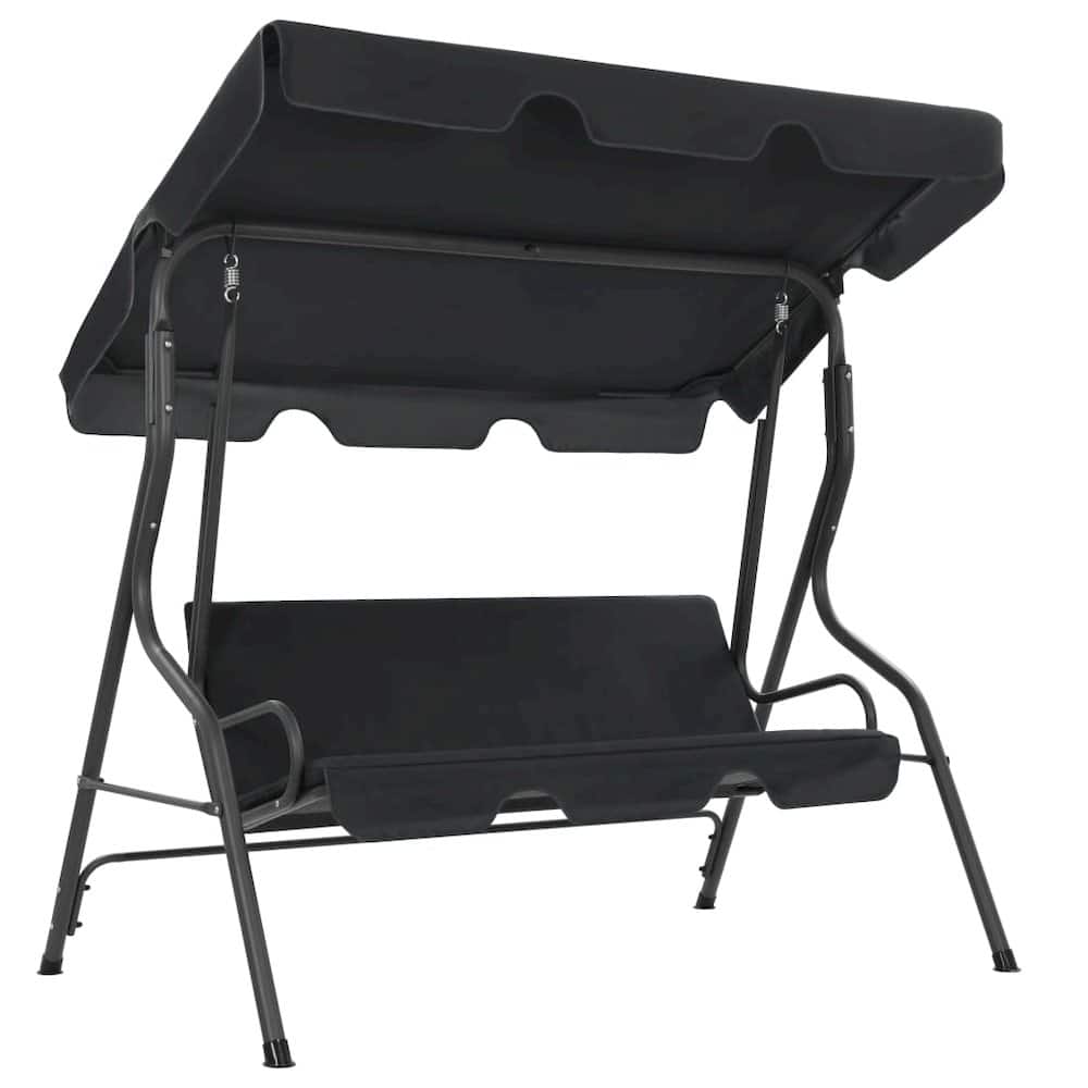 vidaXL - Garden Swing Chair Powder-coated steel - Anthracite price history on PriceWatchPro