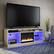 Left. Ameriwood Home - Luna Fireplace TV Stand for TVs up to 65" - Ivory Oak.
