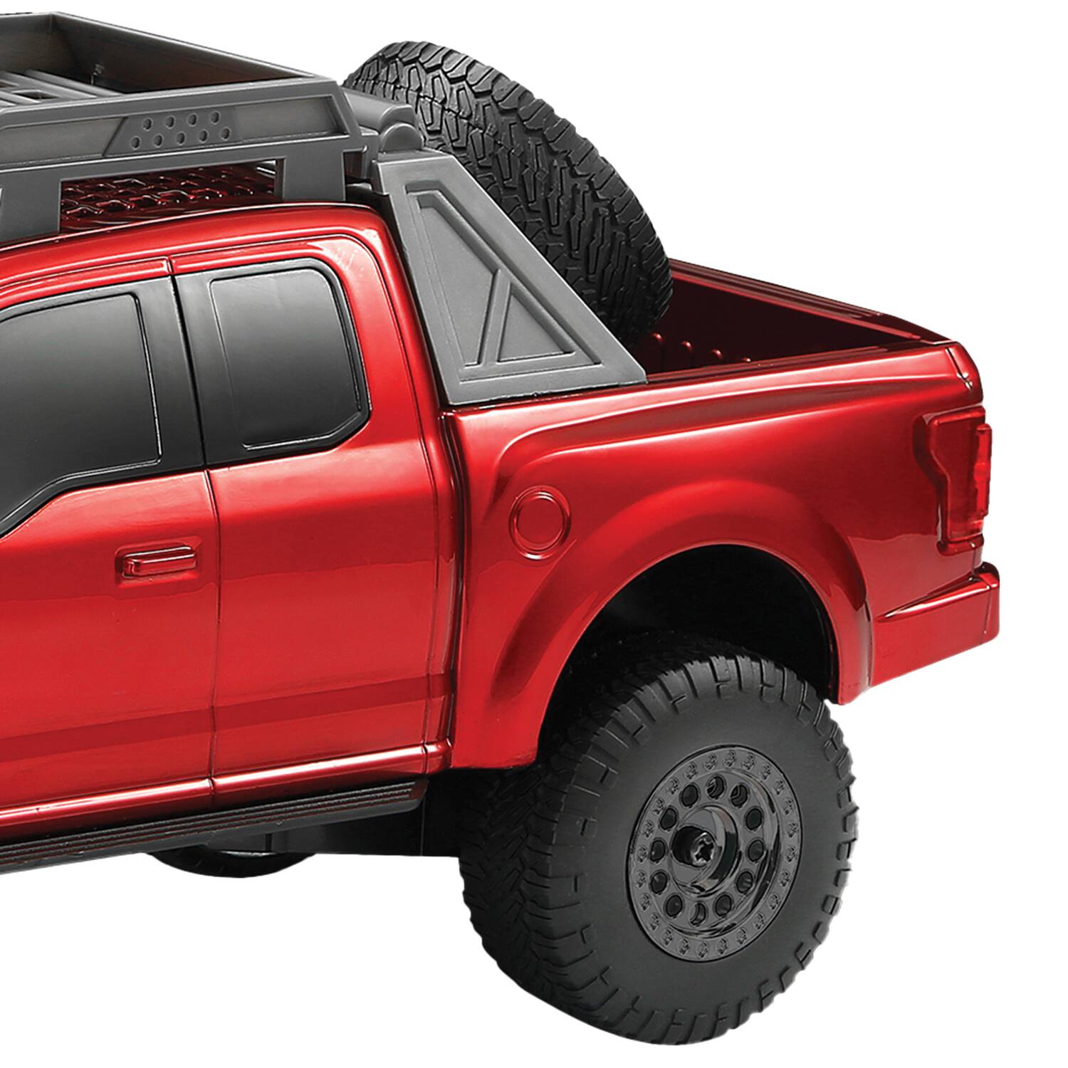 Angle. AudioBox - Mighty Hauler Truck Portable Bluetooth Speaker TRK-150BT - Red.