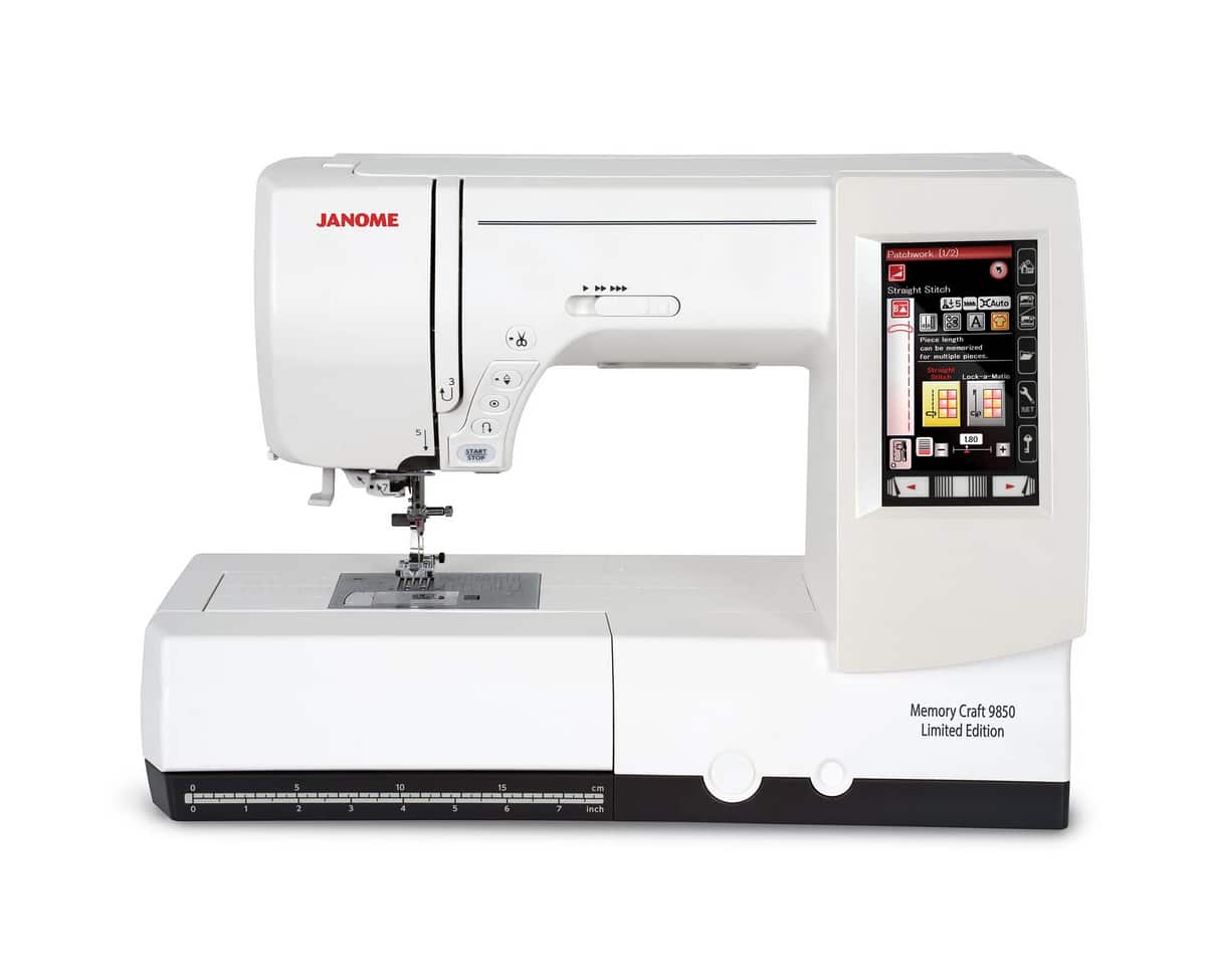 Janome - Memory Craft 9850 LE Embroidery Machine
