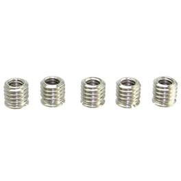 SunwayFoto - Stainless Steel 1/4" to 3/8" Tripod Adapter Bushing, Set of 5