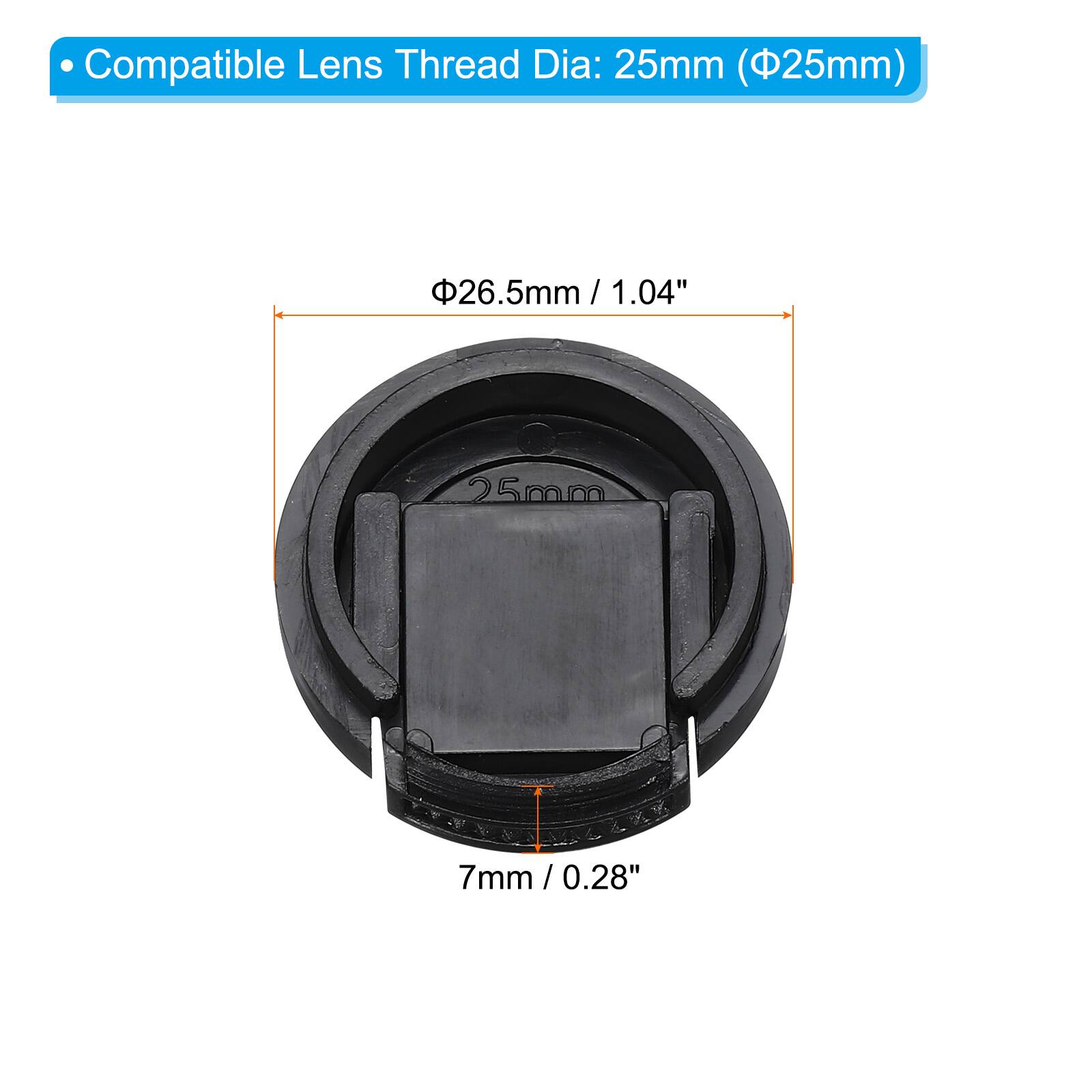 Compatible Lens Thread Dia: 25mm (Φ25mm)  
26.5mm / 1.04"  
7mm / 0.28"