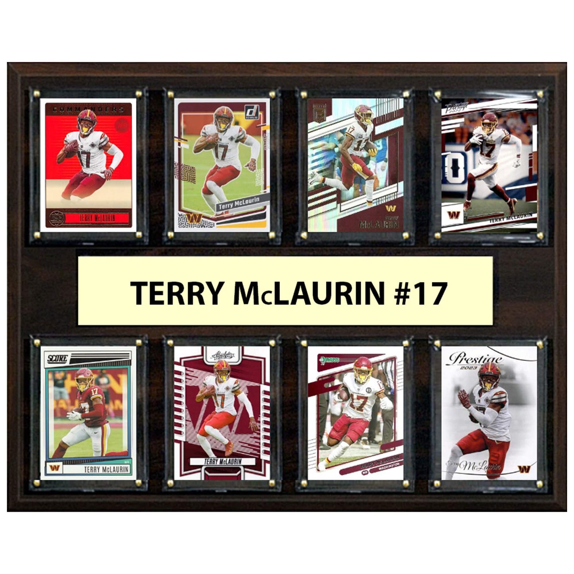 "C&I Collectibles - Terry McLaurin Washington Commanders 12"" x 15"" Trading Card Plaque - Multicolor" price history on PriceWatchPro