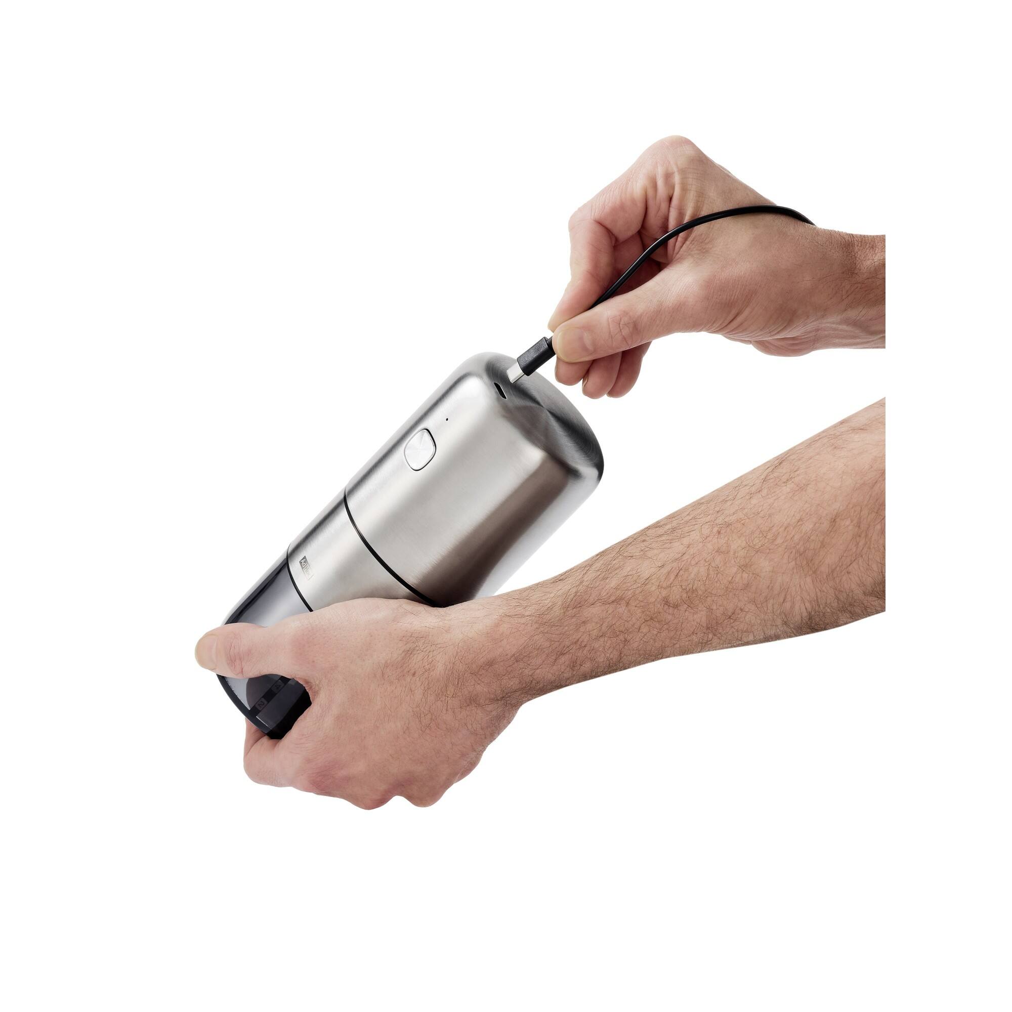 Alt View 2. Ad Hoc - Electric Coffee Grinder - Clear.