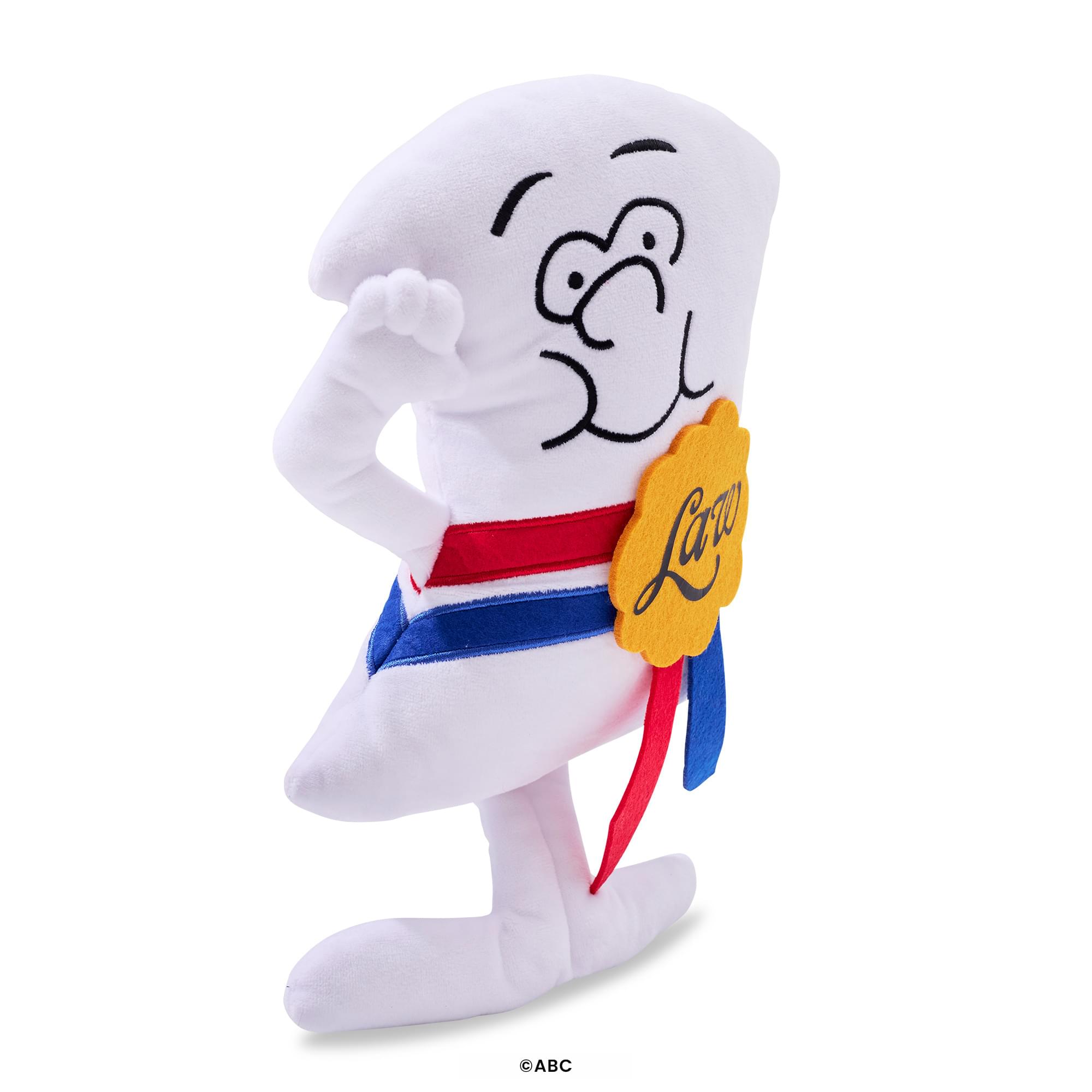 Alt View 1. Toynk - Schoolhouse Rock! Law 9.5-Inch Collector Plush - White.