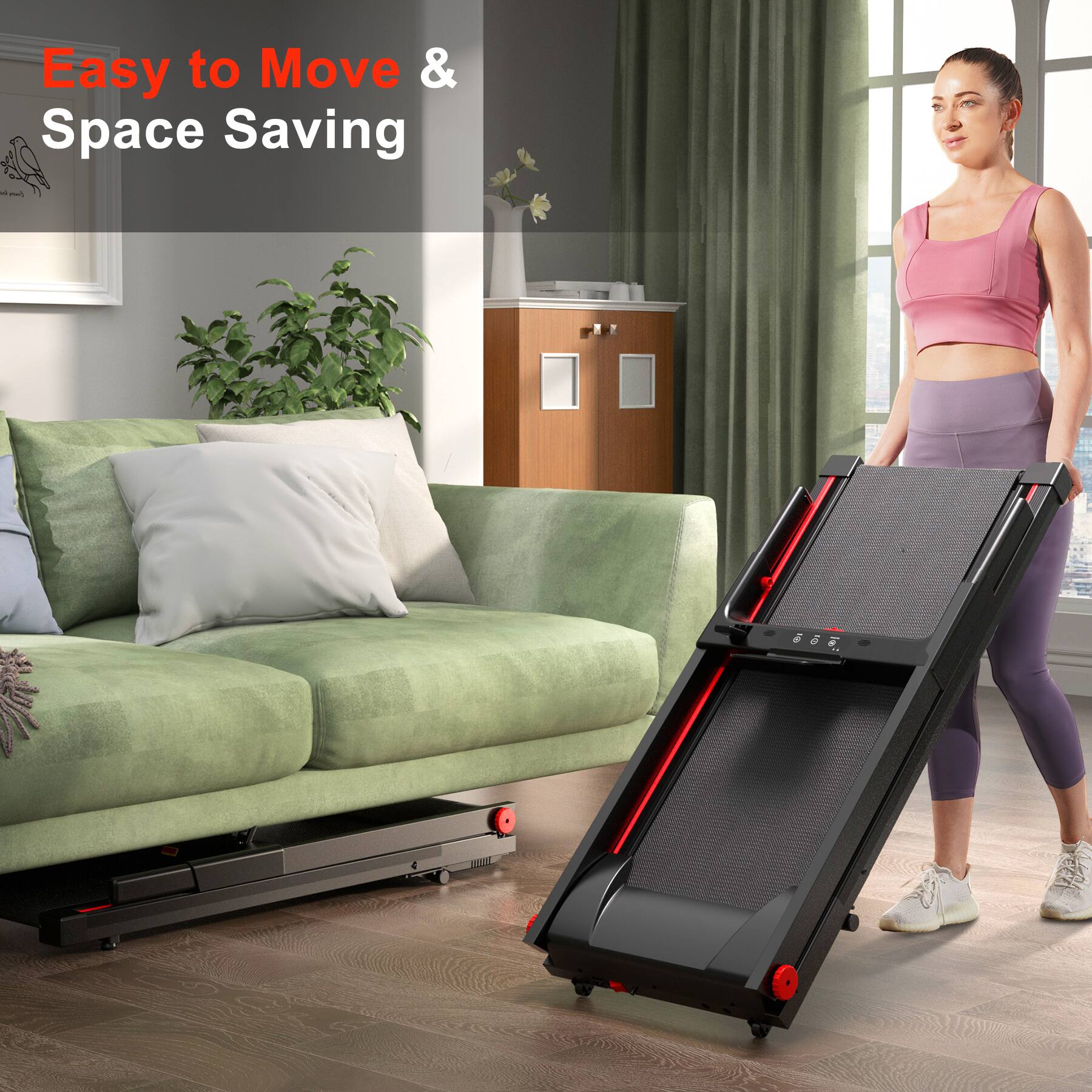 Easy to Move & Space Saving