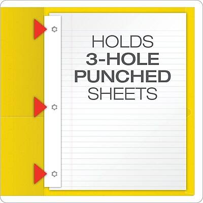 HOLDS 3-HOLE PUNCHED SHEETS
