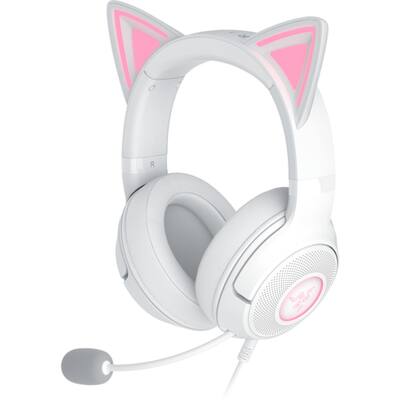 Razer Kraken Kitty V2 Wired Over the Ear Gaming Headset for PC Razer Kraken Kitty V2 Wired Over the Ear Gaming Headset for PC