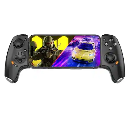 Front. Dazzling Pops - mobile gaming controller for series android c plug play remote ps xbox pc cloud game with hall effect - black.