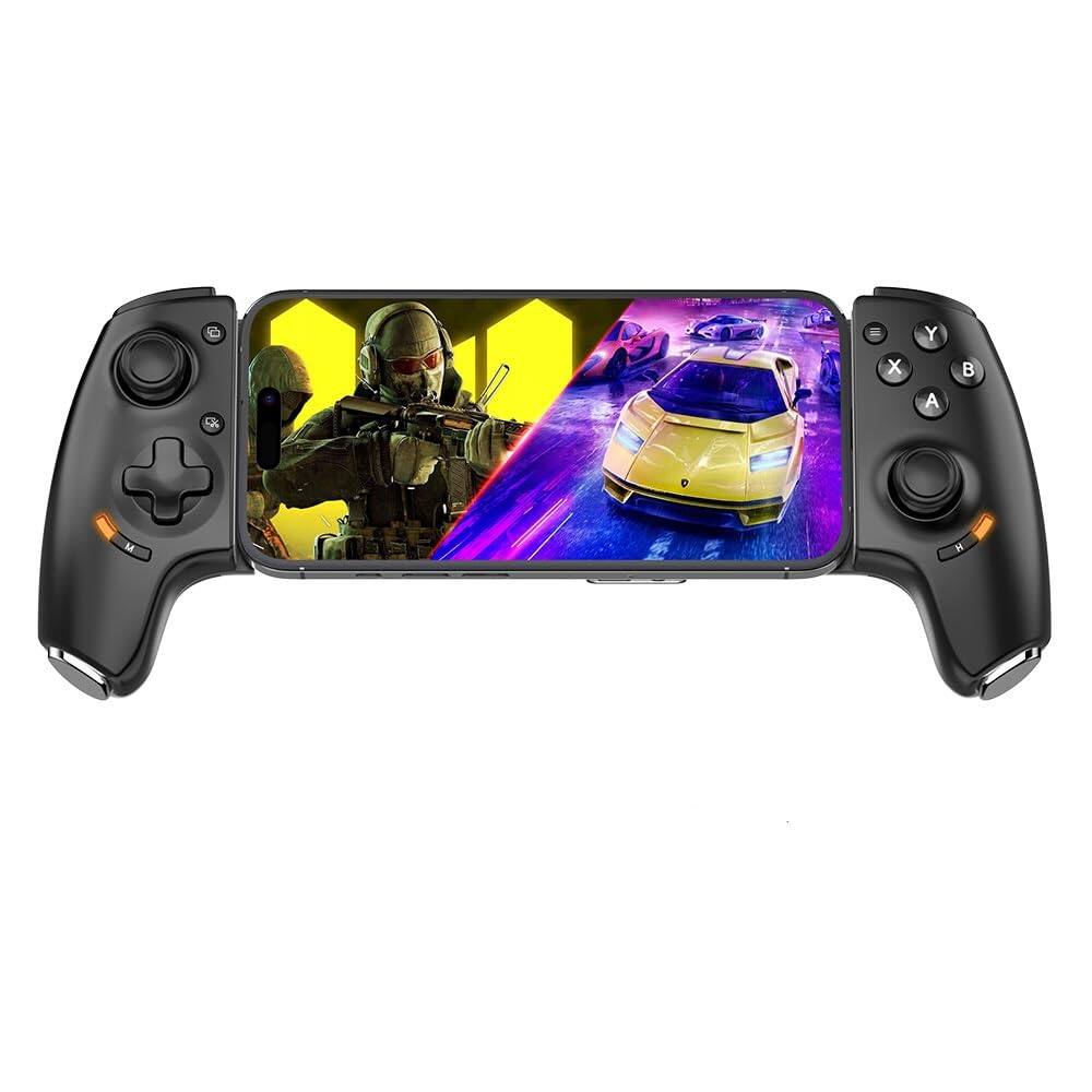 Front. Dazzling Pops - mobile gaming controller for series android c plug play remote ps xbox pc cloud game with hall effect - black.