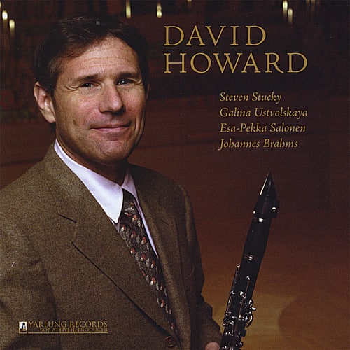 David Howard - David Howard Plays Clarinet Works  - COMPACT DISCS
