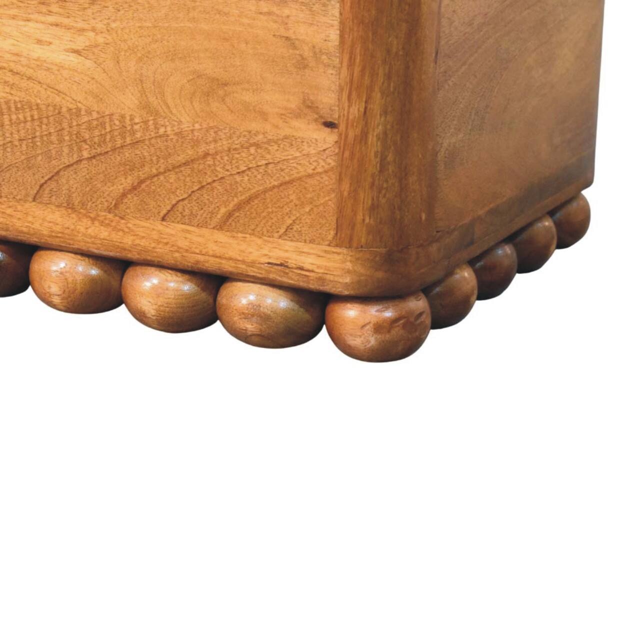 Alt View 5. Artisan Furniture - Artisan Furniture Solid Wood Bola Storage Trunk Bench, Brown - Brown.