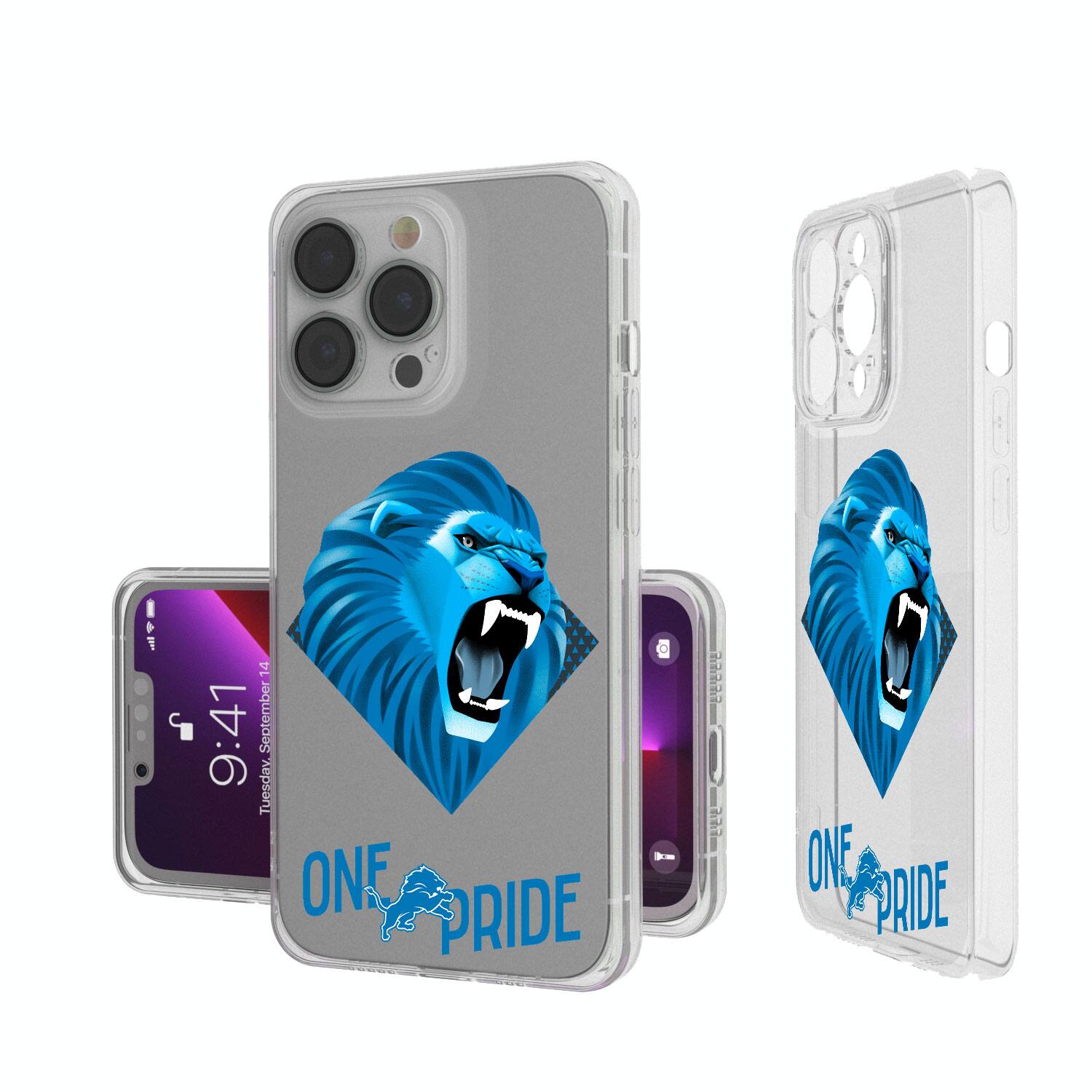 Keyscaper - NFL - Detroit Lions iPhone Clear Case - 14 Plus - Multicolor price history on PriceWatchPro