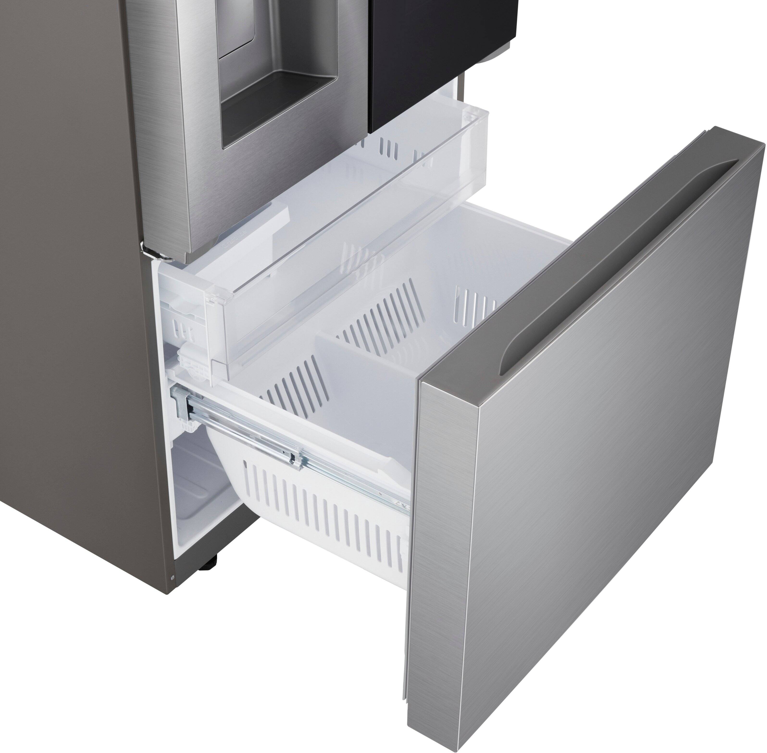 Alt View 16. LG - 24.5 Cu. Ft. French Door Standard-Depth MAX Smart Refrigerator with Dual Ice Maker with Craft Ice - PrintProof Stainless Steel.