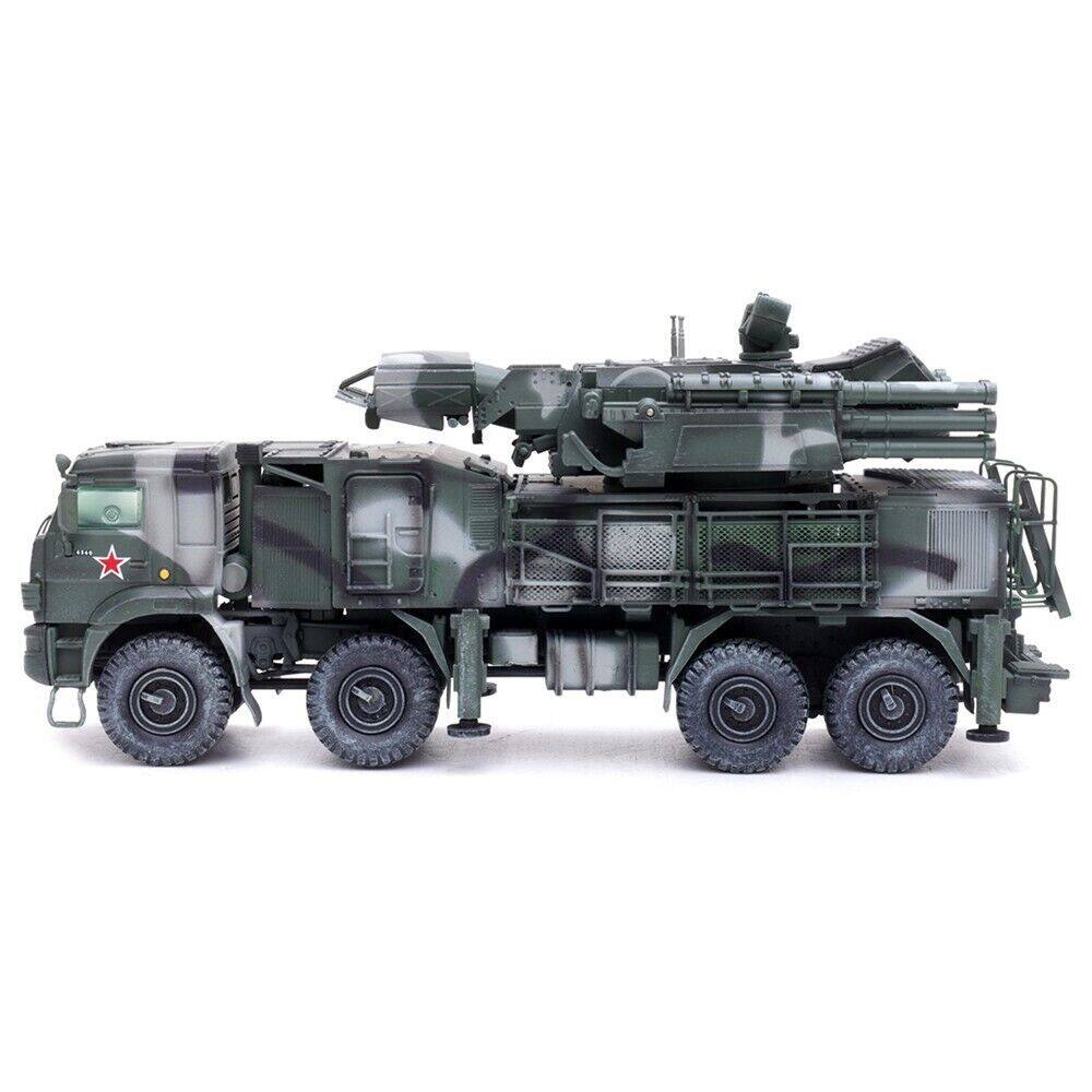 Alt View 1. Panzerkampf - Pantsir S1 96K6 Self-Propelled Air Defense Weapon System Tri-Color Camouflage 1/72 Diecast Model by Panzerkampf.