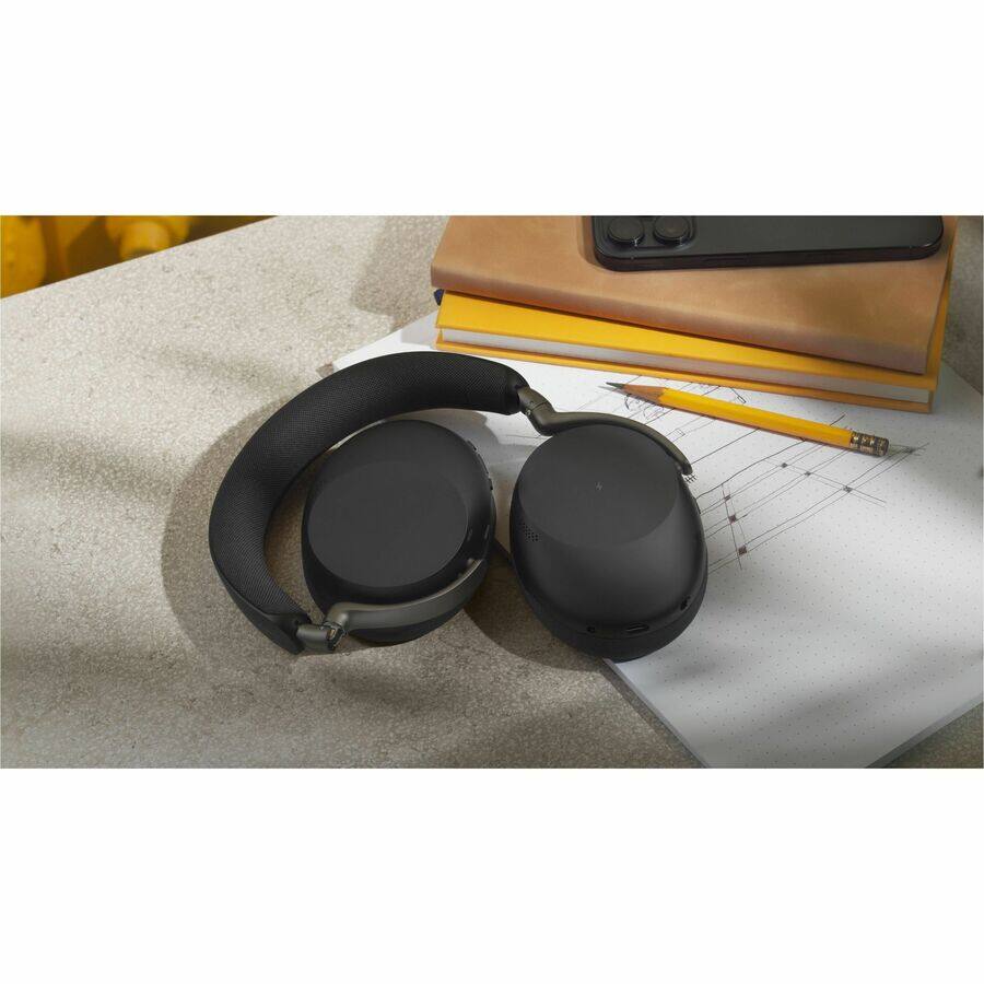 Alt View 1. Jabra - Jabra Evolve3 85 Headset - Microsoft Teams Certification - Stereo - Mini-phone (3.5mm), USB Type C - Wired/Wireless - Unknown.