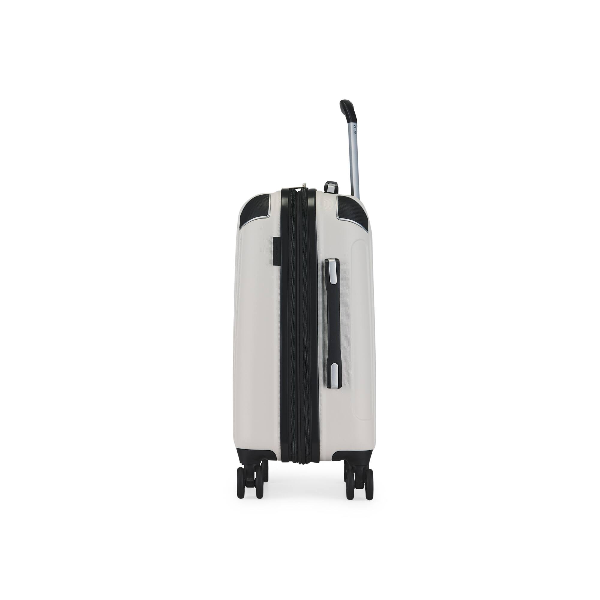 Left. Swiss Mobility - Swiss Mobility PVG 3 piece Hardside Luggage set - ALABASTER.