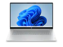 HP - OmniBook 3 Laptop Computer 17.3" FHD AMD Ryzen 7 16 GB memory;512 GB SSD - Glacier Silver