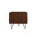 Alt View Zoom 31. Walker Edison - Contemporary Minimalist 2-Drawer Coffee Table - Dark Walnut/Black.
