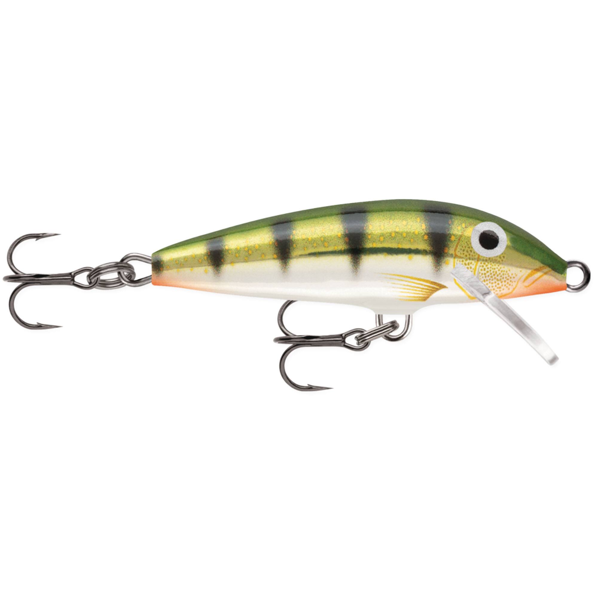 Front. Rapala - Rapala Original Floating 05, Fishing Lure, Nordic Perch - Nordic Perch.