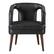 Front. OSP Home Furnishings - Mason Accent Reception Chair - Black.