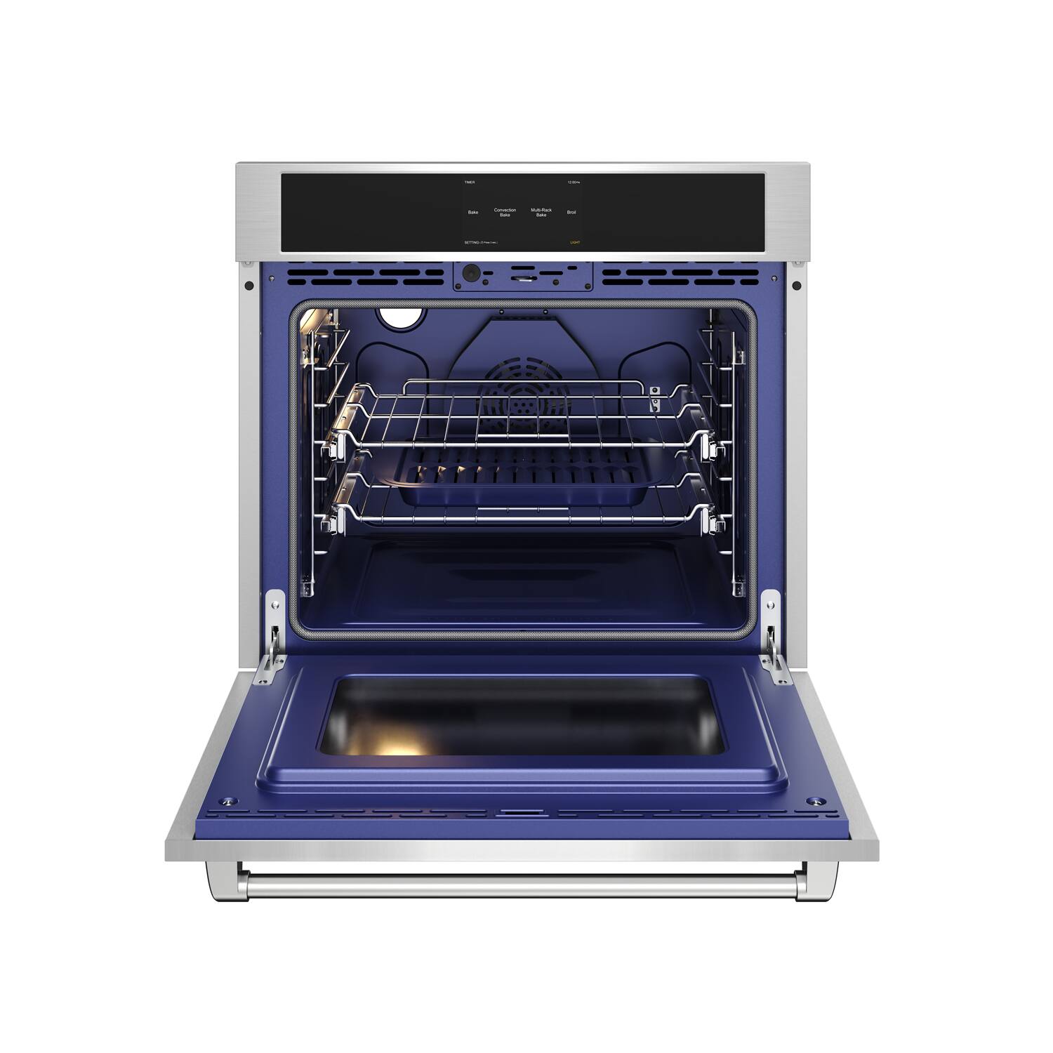 Back. Thor Kitchen - 30 Inch Built-In Electric Single Wall Oven with Air Fry - Stainless Steel.