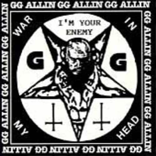 G.G. Allin - I'm Your Enemy / War in My Head  - COMPACT DISCS