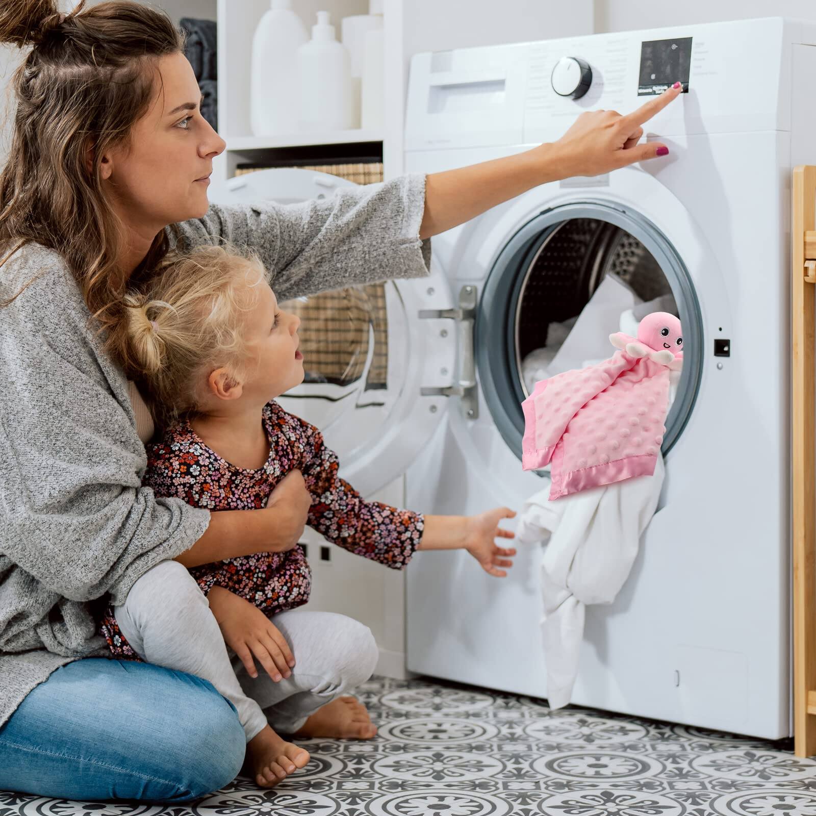 Alt View 3. Pacoar Cade - Security Blanket Loveys For Snuggle Plush Octopus Stuffed Animal Gifts And 100% PolyesterPremium Material: Thesecurity - Black Cat.