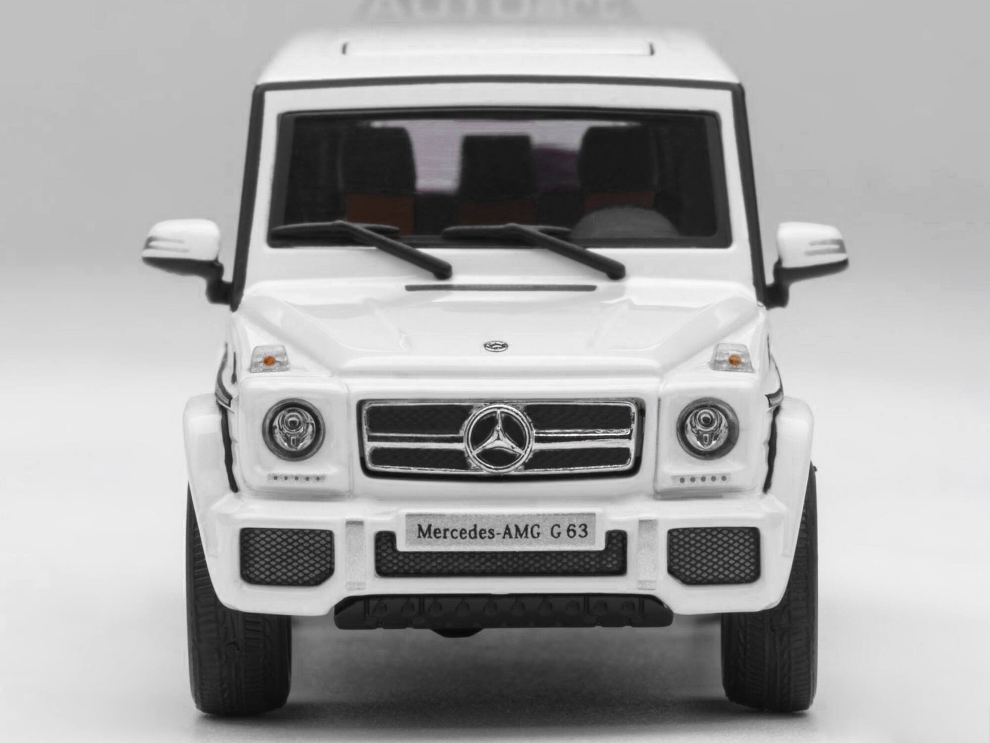 Back. Autoart - 2017 Mercedes-Benz AMG G 63 White 1/64 Diecast Model Car by Autoart - White.