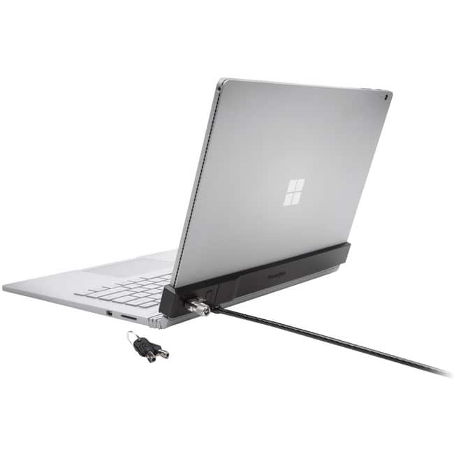 Kensington - Locking Bracket for Surface Book - with MicroSaver 2.0 Keyed Lock - Black