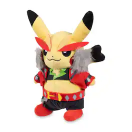 Pokémon - Pokemon Center Cosplay Pikachu: Pikachu Rock Star Poké Plush - 9 ¼ In.