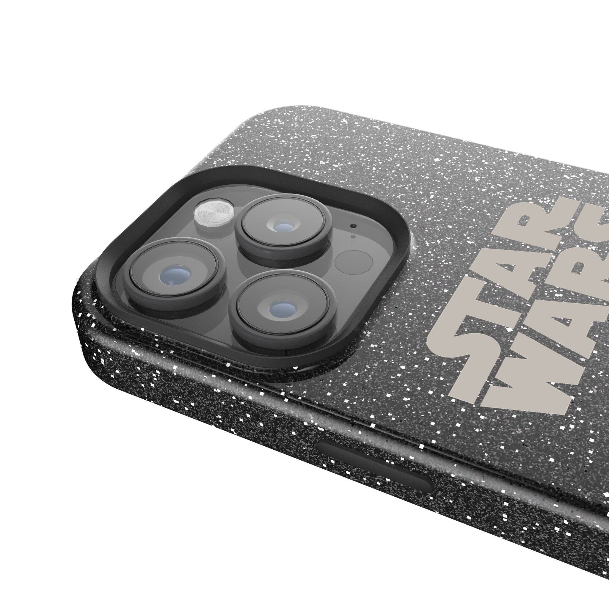 Back. Keyscaper - Star Wars: A New Hope Color Block Black Bling Phone Case - Apple iPhone 15 Plus - Han Solo.