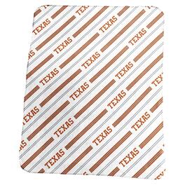 Logo Brands - Texas Longhorns 50" x 60" Classic Vertical Stripe Fleece Throw Blanket - Multicolor