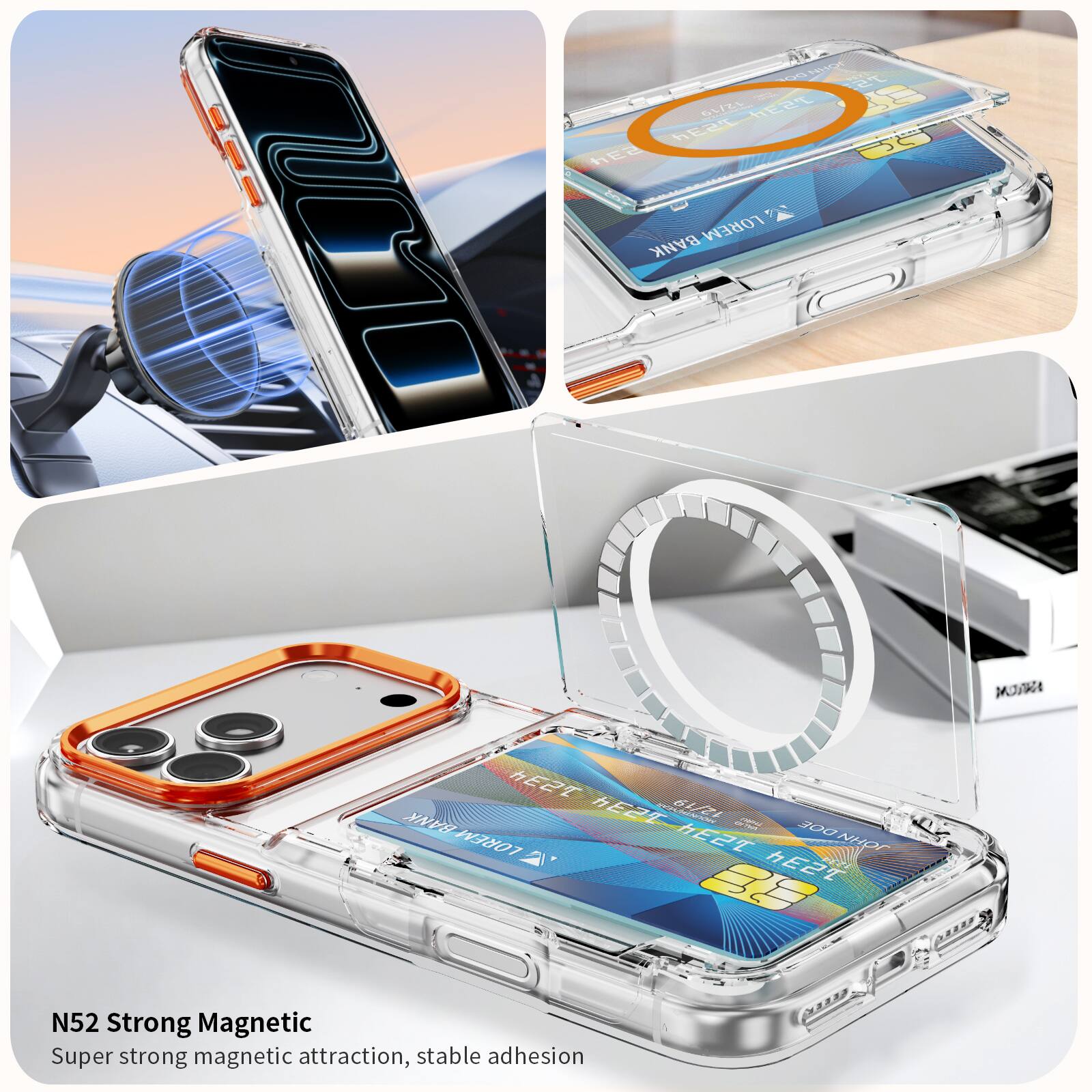 N52 Strong Magnetic  
Super strong magnetic attraction, stable adhesion