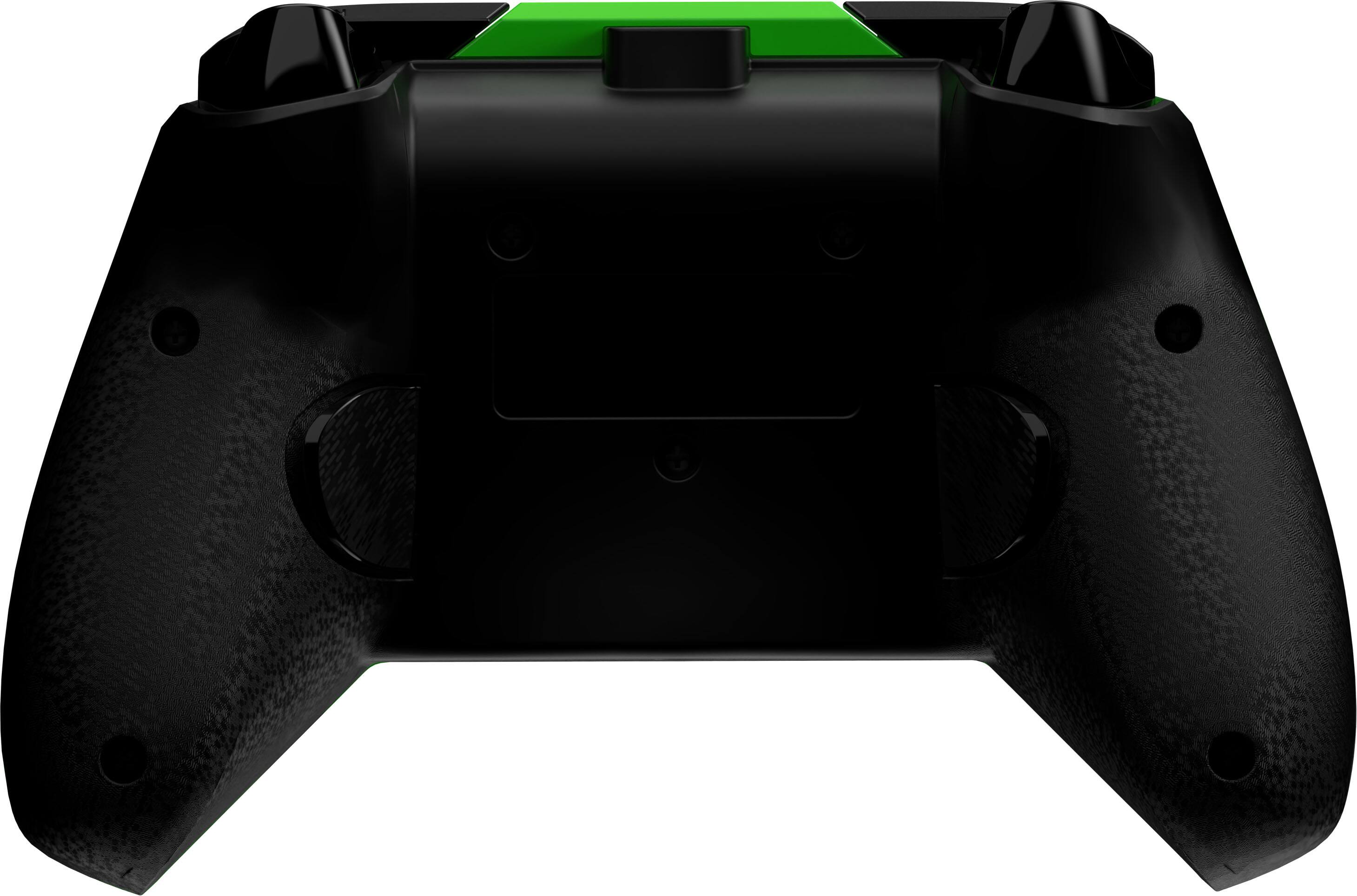 Alt View 9. PDP - Rematch Glow Advanced Wired Controller for Xbox Series X|S, Xbox One & Windows - Jolt Green.