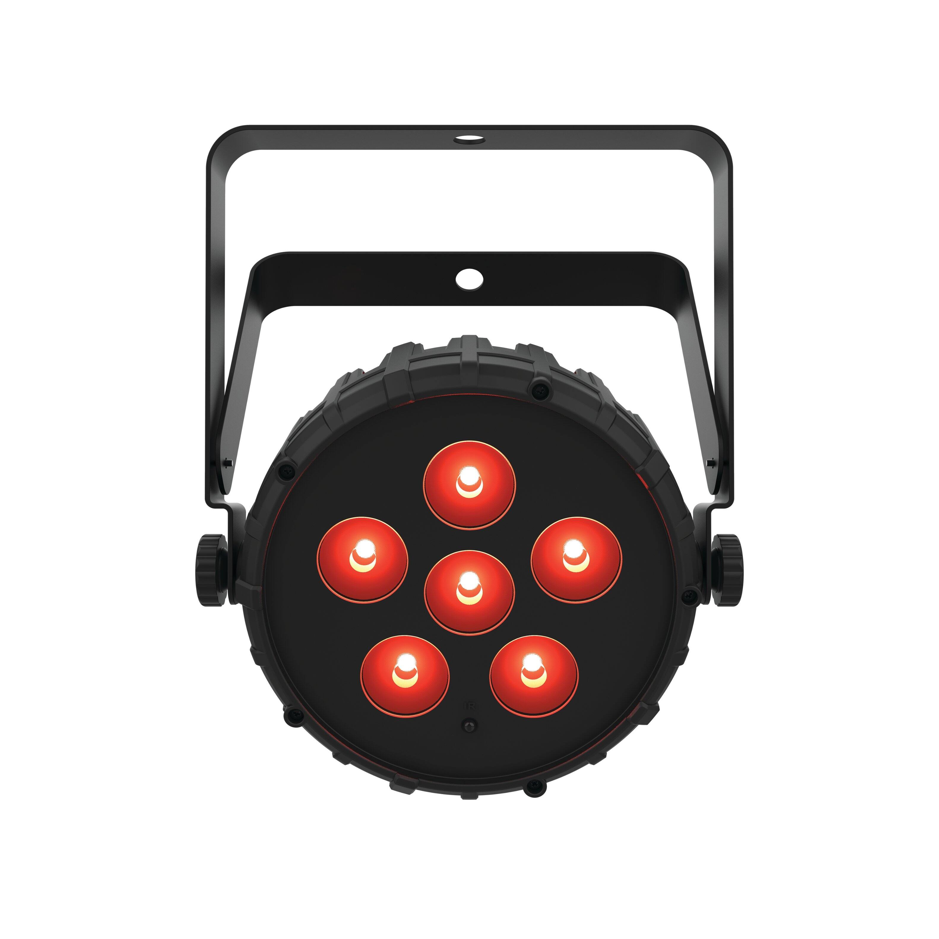 Front. CHAUVET DJ - SlimPAR T6BT DJ Lighting.