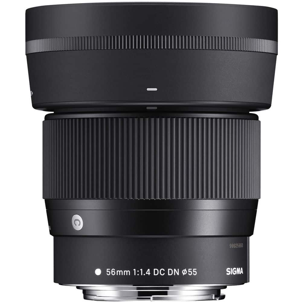 Sigma - 56mm f/1.4 DC DN Contemporary Lens for Leica L - Black