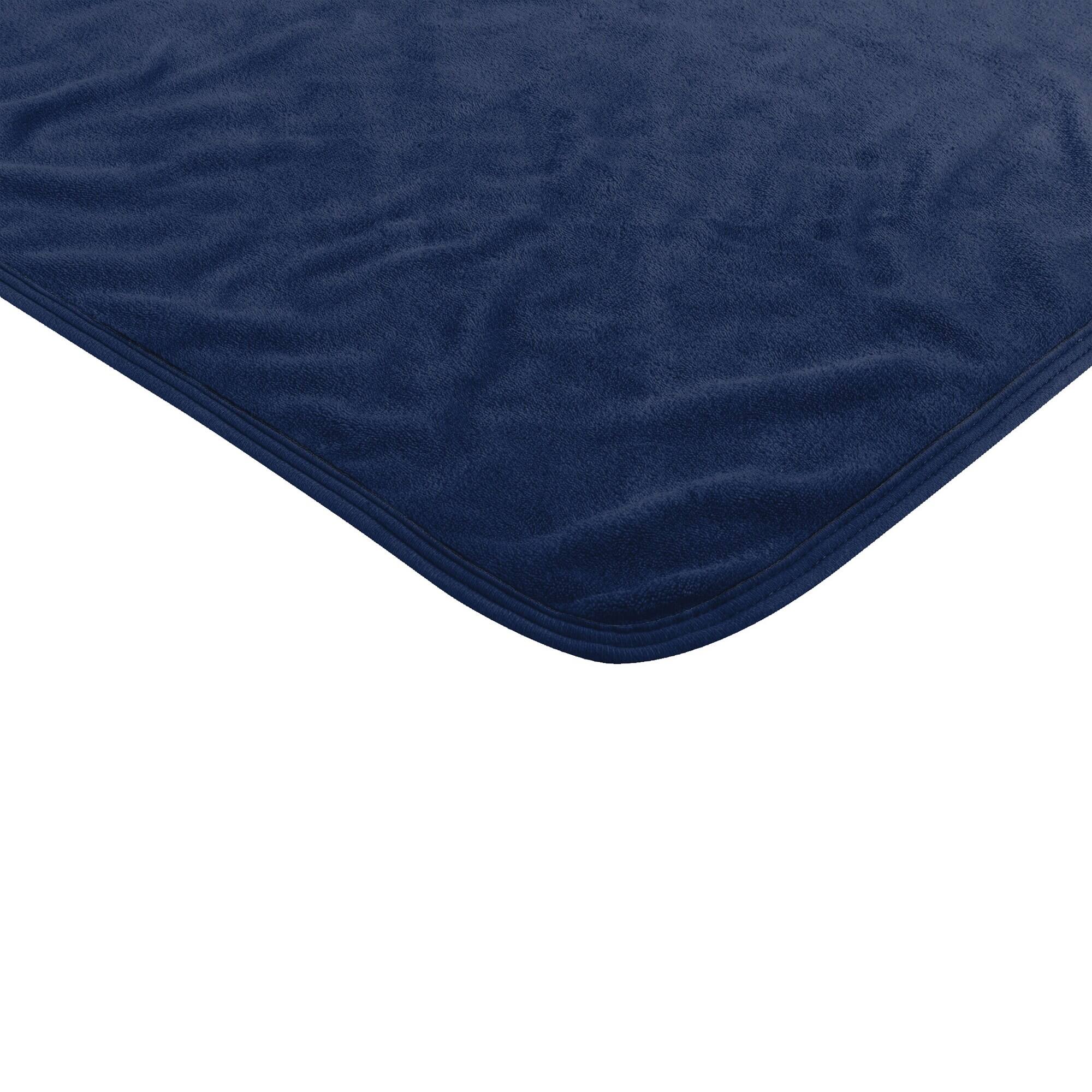 Alt View 1. Northwest - Washington Capitals 46" x 60" Dimensional Micro Raschel Plush Throw Blanket - Navy.