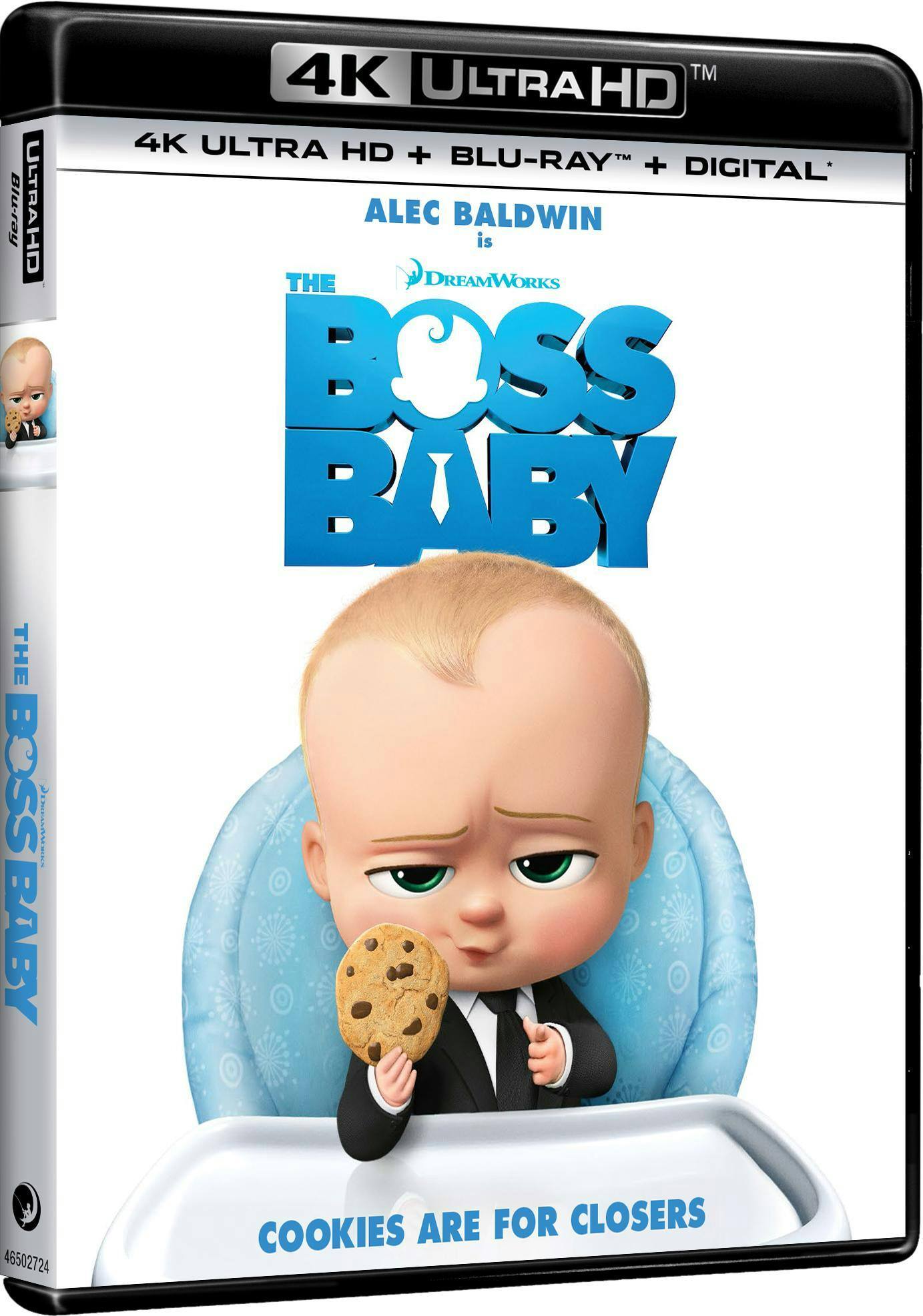 Angle. The Boss Baby   - 4K Blu-Ray.