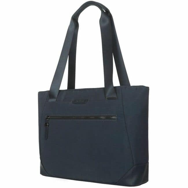 Targus - Avila TBA00102GL Carrying Case (Tote) for 15" to 16" Notebook - Midnight - Water Resistant - Vegan Leather - Blue