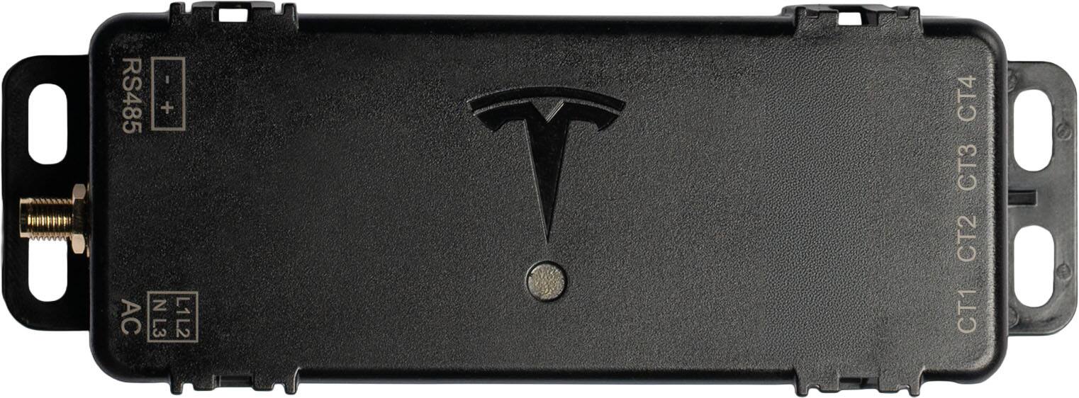 Tesla - Remote Meter, Enables Dynamic Power Management in Wall Connecto - Black