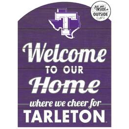 Jardine - Tarleton State Texans 16'' x 22'' Indoor/Outdoor Marquee Sign - Purple