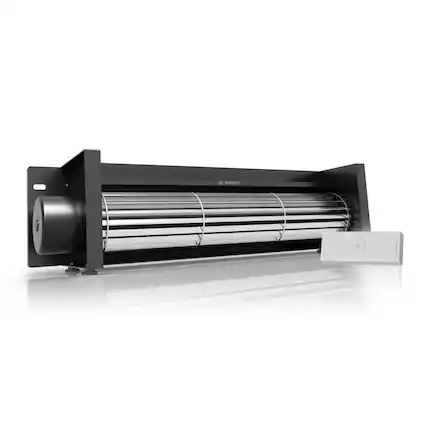 Front. AC Infinity - AC Infinity AIRBLAZE S14, Fireplace Blower 14" with Wireless Speed Controller.