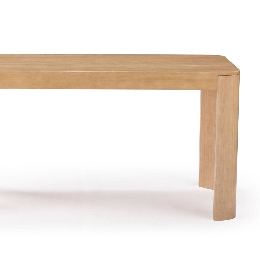 Alt View 4. Plank+Beam - Contour Dining Table (72in / 1830mm), Blonde - Blonde.