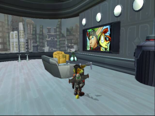 Alt View 3. Sony - Ratchet & Clank Going Commando PS2.